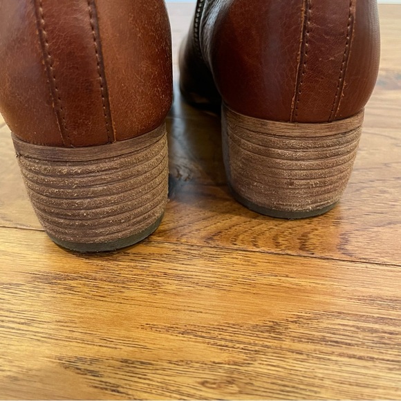 Sofft Brand Brown Leather Healed Bootie size 6 - Picture 6 of 12